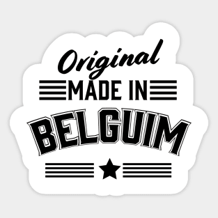 Original made in Belgium Sticker